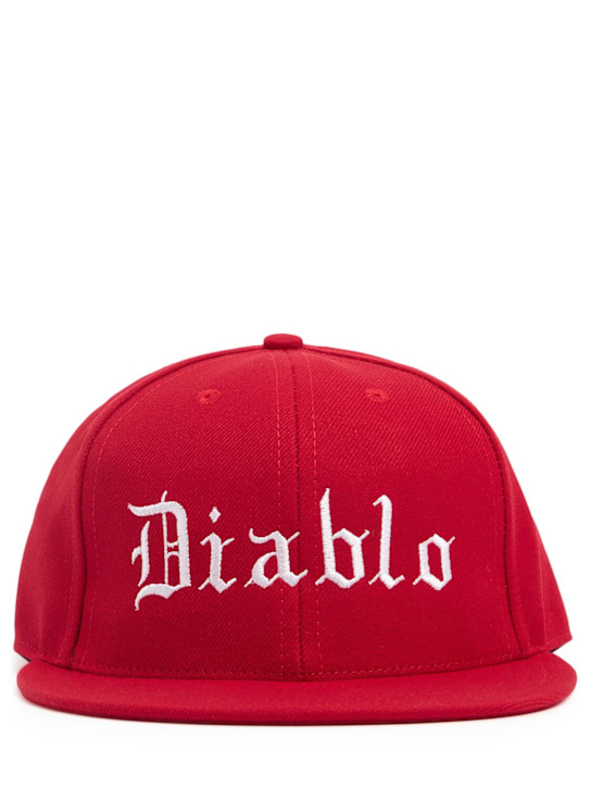 Willy Chavarria: Diablo cap - Red - men_0 | Luisa Via Roma
