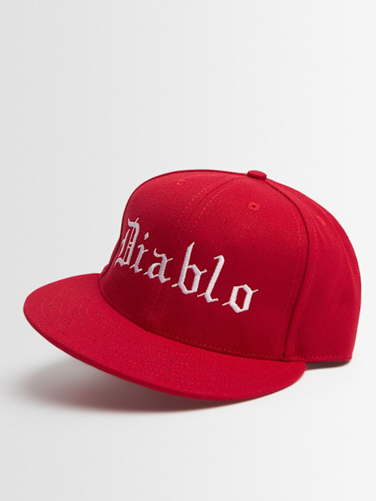 Willy Chavarria: Diablo cap - Red - men_1 | Luisa Via Roma