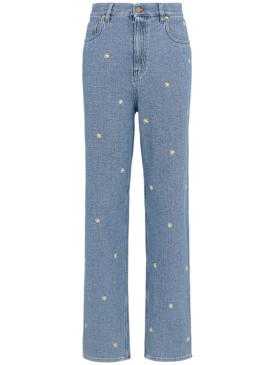 Golden Goose: Golden Goose Journey jeans - Multicolore - women_0 | Luisa Via Roma