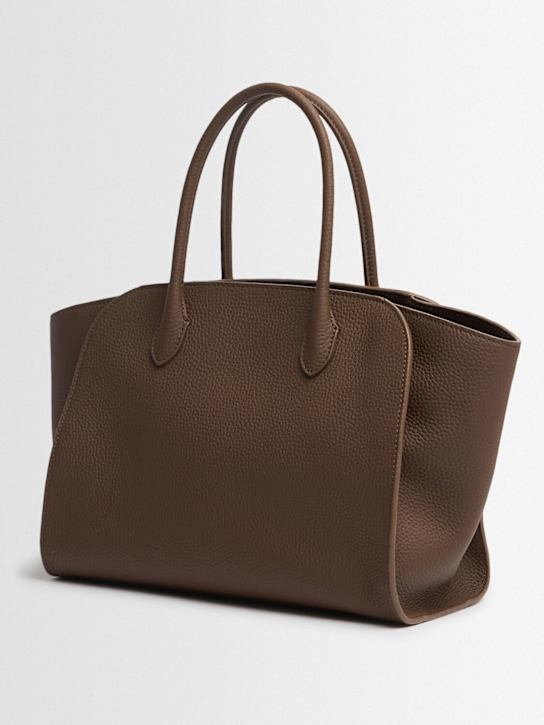 The Row: Marlo 12 grain leather tote bag - women_1 | Luisa Via Roma