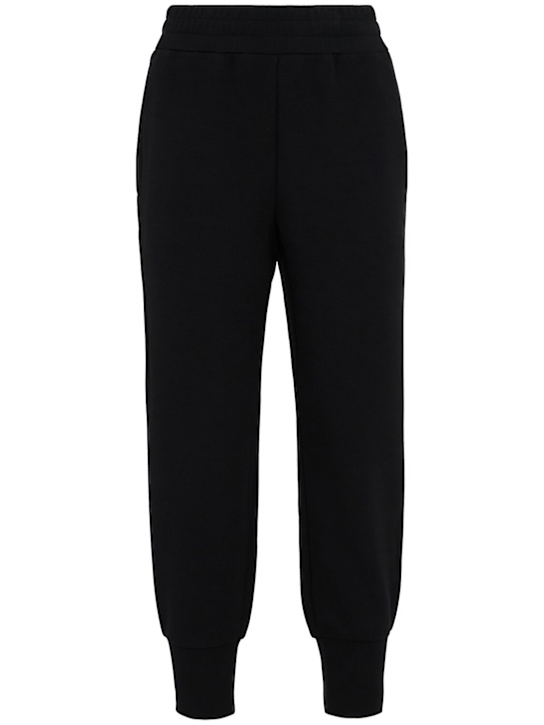 Varley: The Slim viscose blend pants - Black - women_0 | Luisa Via Roma