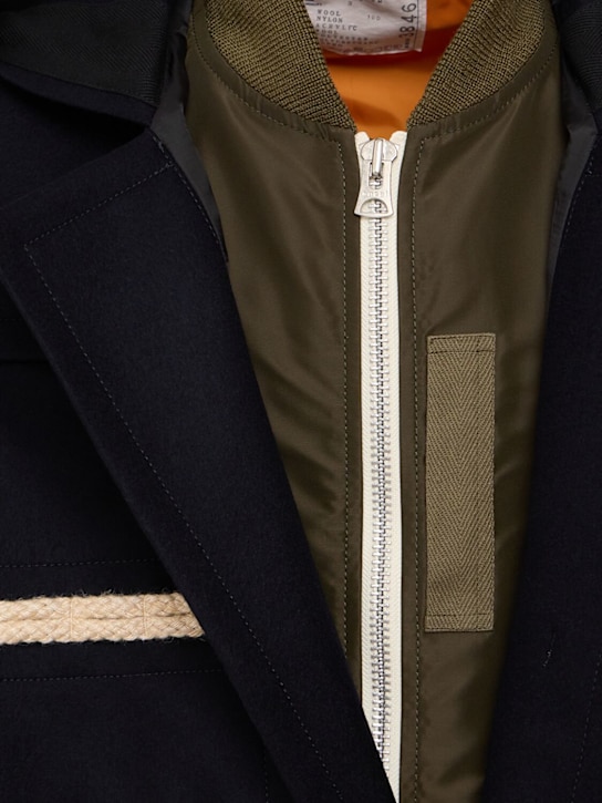 Sacai Wool melton jacket - Image 3