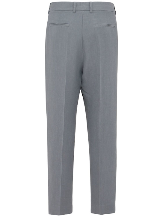 GRIFONI: Grifoni double dart pants - Grigio - men_1 | Luisa Via Roma