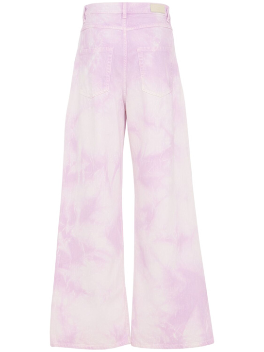 Icon Denim: Debby cotton wide jeans - Bleu - women_1 | Luisa Via Roma