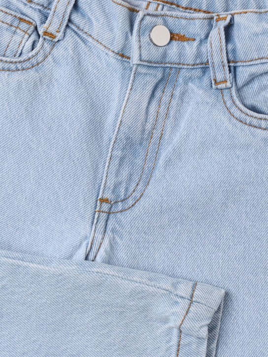 Tiny Cottons: Jeans in denim di cotone - Celeste - kids-girls_1 | Luisa Via Roma