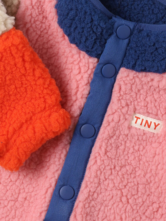 Tiny Cottons: Color block teddy romper - kids-girls_1 | Luisa Via Roma