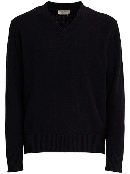 The Core: Oversized Pullover aus Wollstrick - Schwarz - men_0 | Luisa Via Roma
