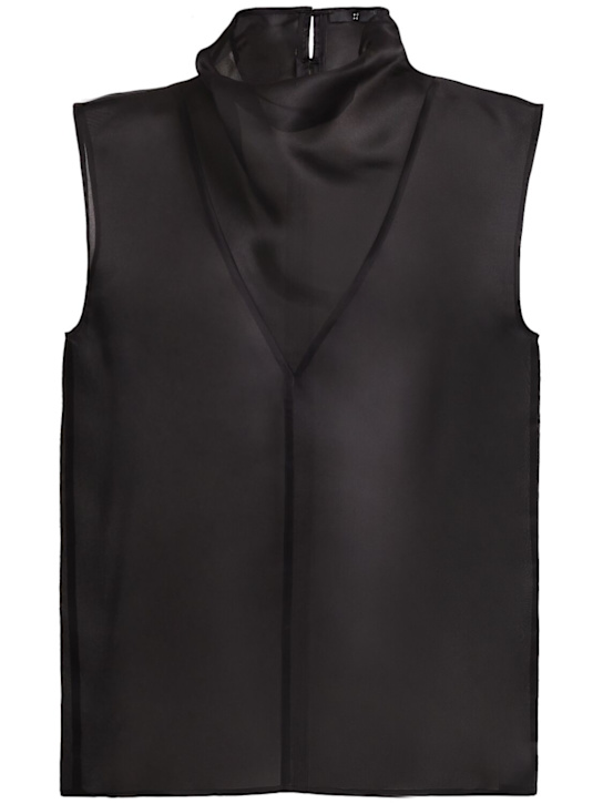 Róhe: Silk organza top - women_0 | Luisa Via Roma