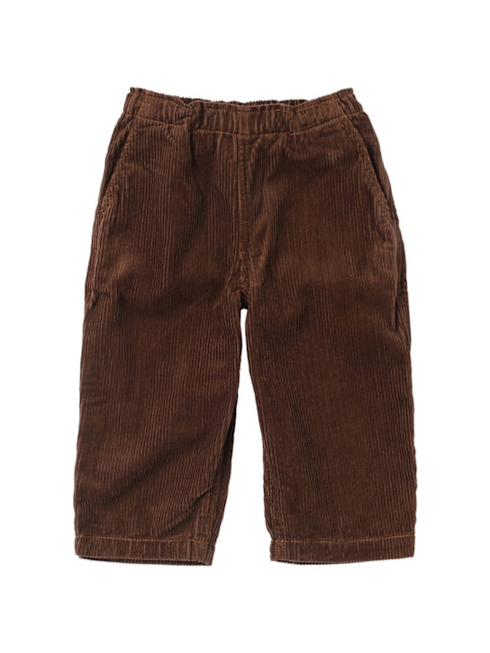 Tiny Cottons: Corduroy pants - Brown - kids-boys_0 | Luisa Via Roma
