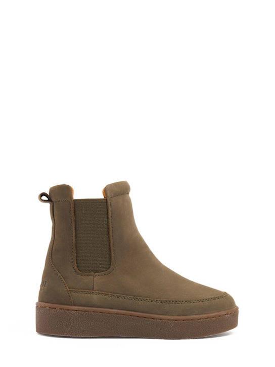 Donsje: Ojeh nubuck boots - ブラウン - kids-girls_0 | Luisa Via Roma