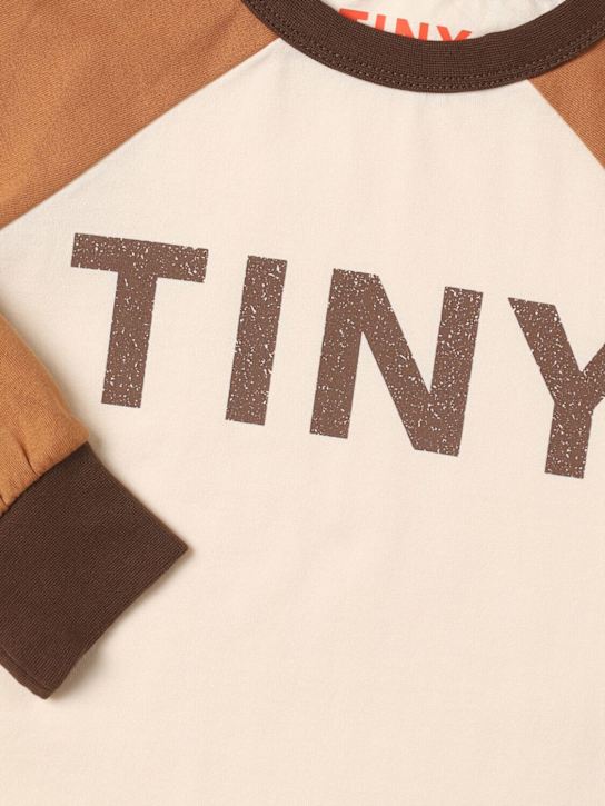 Tiny Cottons: T-shirt in cotone organico con stampa - Multicolore - kids-girls_1 | Luisa Via Roma