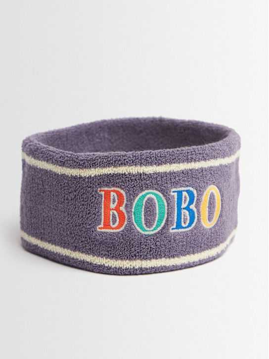 Bobo Choses: Logo terry headband - パープル - kids-boys_1 | Luisa Via Roma