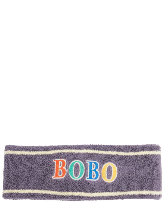 Bobo Choses: Logo terry headband - パープル - kids-boys_0 | Luisa Via Roma