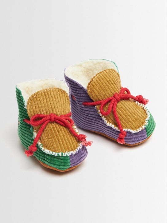 Bobo Choses: Moon print poly booties - マルチカラー - kids-boys_1 | Luisa Via Roma