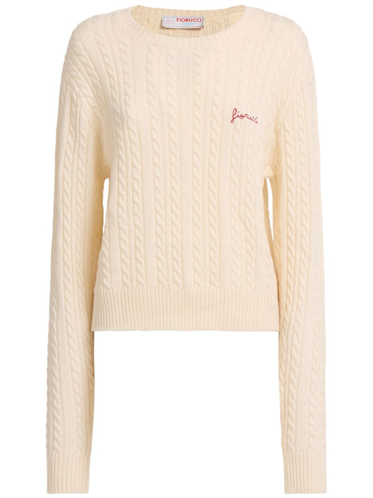 Fiorucci: Wool knit sweater - women_0 | Luisa Via Roma