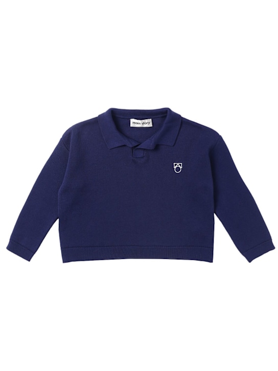 Main Story: Polohemd aus piqué - Blau - kids-boys_0 | Luisa Via Roma