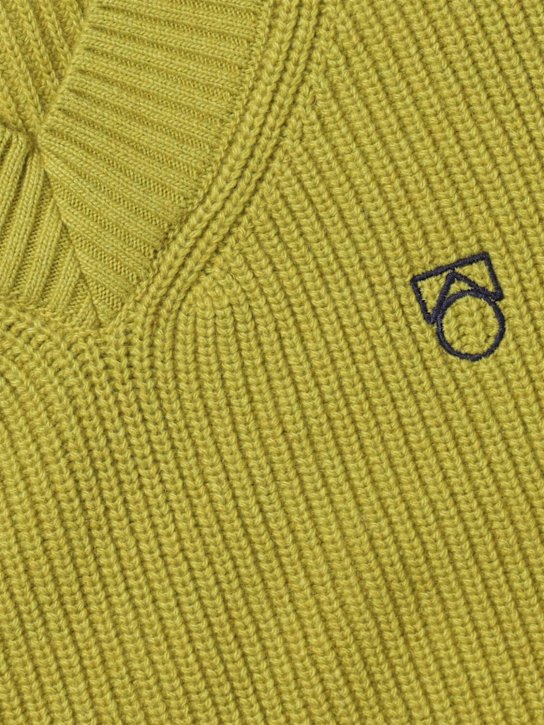 Main Story: Cotton blend vest - Green - kids-boys_1 | Luisa Via Roma