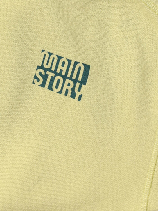 Main Story: Embroidered organic cotton hoodie - Gold - kids-boys_1 | Luisa Via Roma