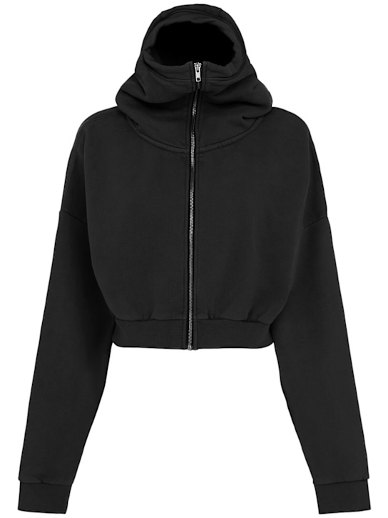 Entire Studios: フルジップクロップドフーディー - women_0 | Luisa Via Roma