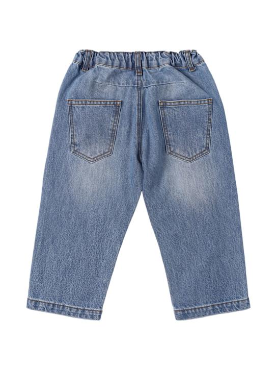 Main Story: Organic cotton jeans - Blue - kids-boys_1 | Luisa Via Roma