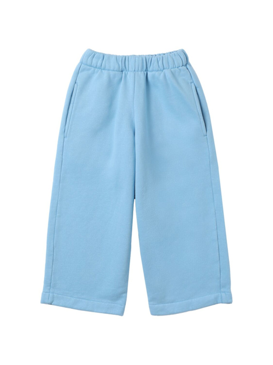 Main Story: Organic cotton sweatpants - ブルー - kids-boys_0 | Luisa Via Roma