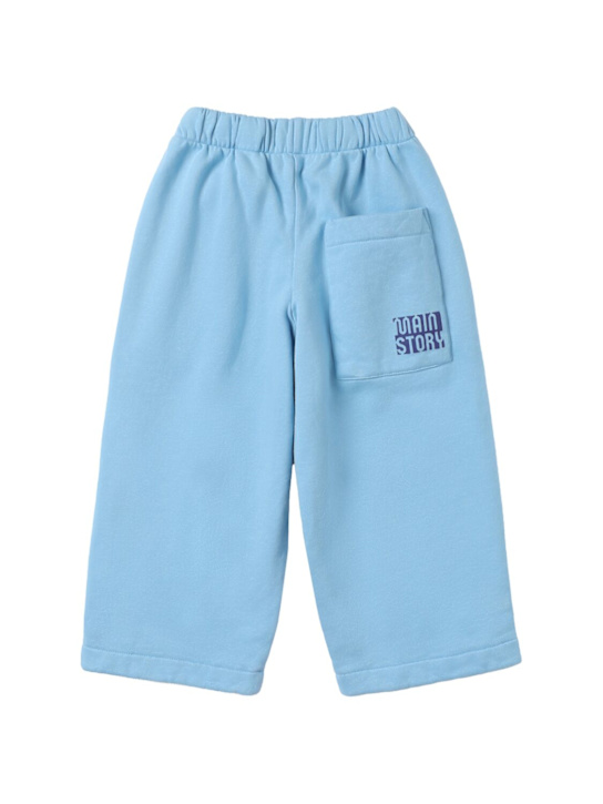 Main Story: Organic cotton sweatpants - ブルー - kids-boys_1 | Luisa Via Roma