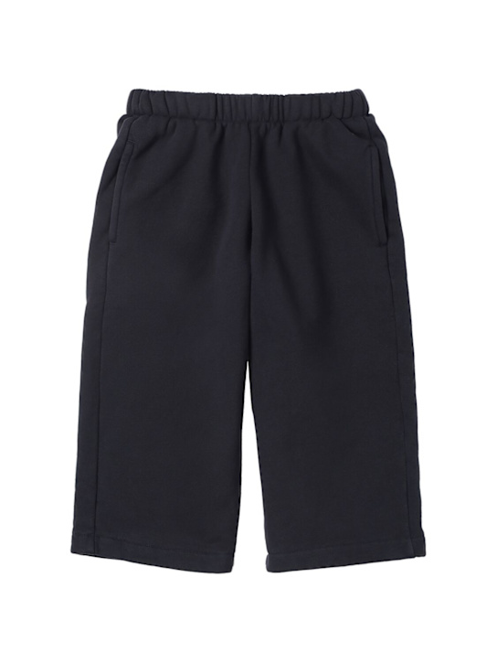 Main Story: Pantaloni in felpa di cotone organico - Blu - kids-girls_0 | Luisa Via Roma