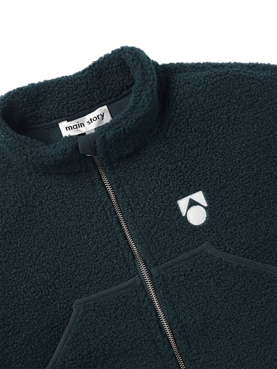 Main Story: Nylon jacket - Green - kids-boys_1 | Luisa Via Roma