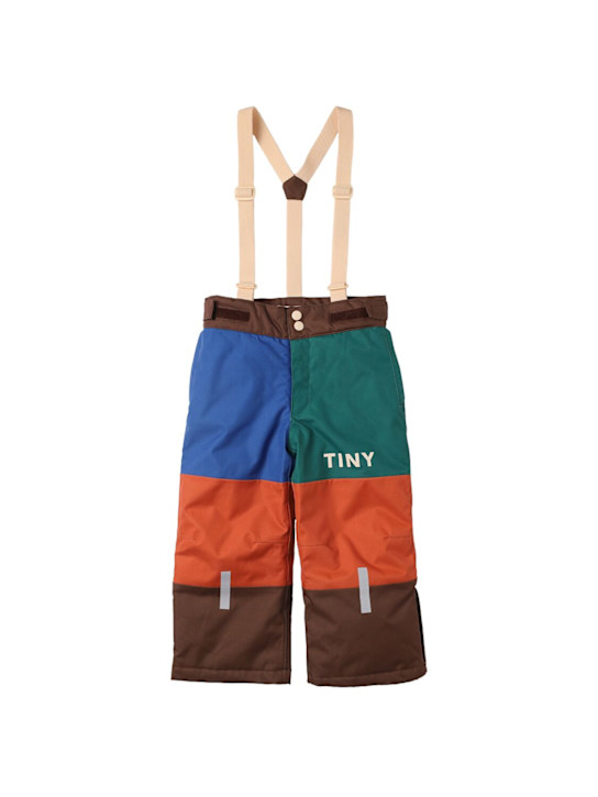 Tiny Cottons: Color block snow pants - マルチカラー - kids-girls_0 | Luisa Via Roma