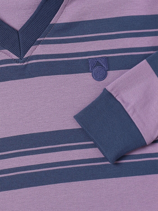 Main Story: T-Shirt aus Bio-Baumwolle - Lila/Blau - kids-boys_1 | Luisa Via Roma