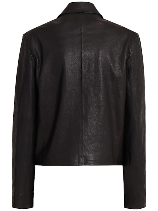 Tonywack: Veste en cuir tanné - women_1 | Luisa Via Roma