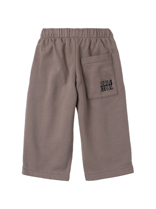 Main Story: Organic cotton sweatpants - ブラウン - kids-boys_1 | Luisa Via Roma