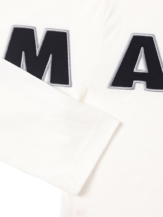 Marni Junior: Printed cotton jersey t-shirt - ホワイト - kids-girls_1 | Luisa Via Roma