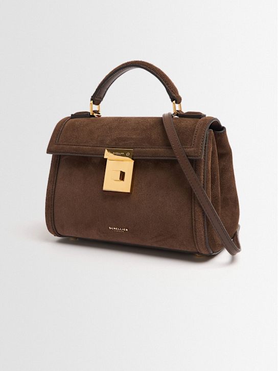 DeMellier: The Paris suede top handle bag - women_1 | Luisa Via Roma