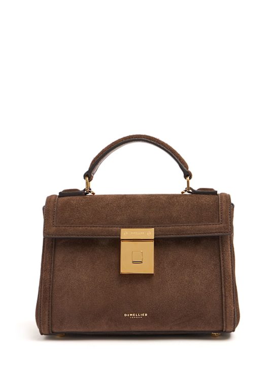 DeMellier: The Paris suede top handle bag - women_0 | Luisa Via Roma
