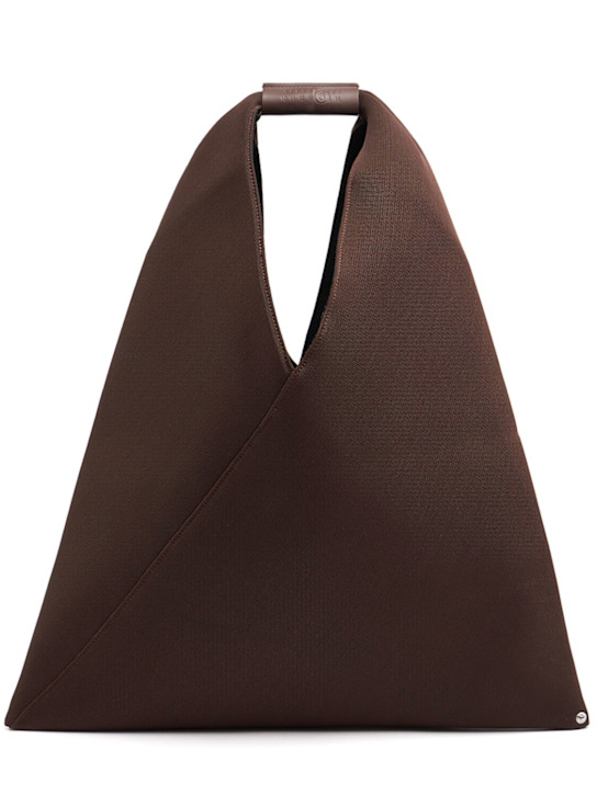 MM6 Maison Margiela: Classic Japanese mesh handbag - women_0 | Luisa Via Roma