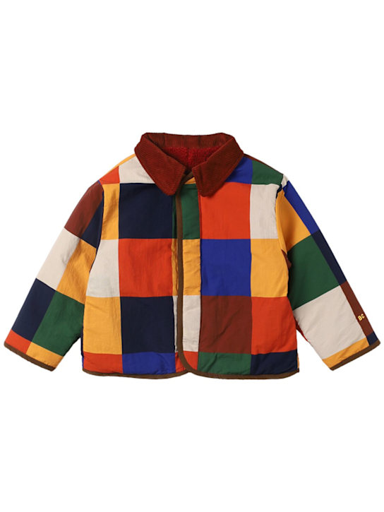 Bobo Choses: Reversible color block jacket - マルチカラー - kids-boys_0 | Luisa Via Roma