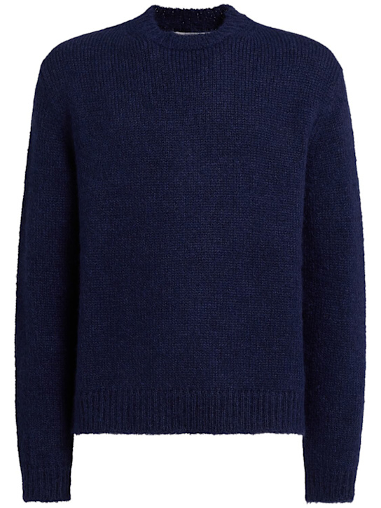 Jil Sander: Rollkragenpullover aus Alpaka/Wollmischstrick - men_0 | Luisa Via Roma