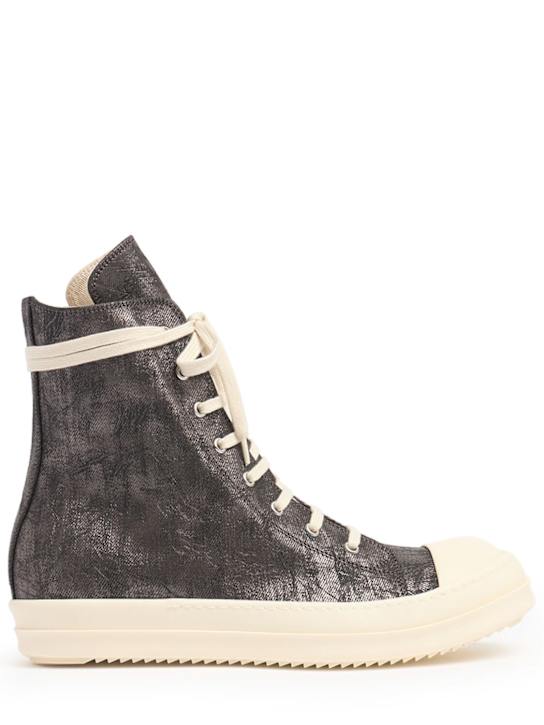 Rick Owens DRKSHDW: Low top sneakers - Bronze/Milk - men_0 | Luisa Via Roma
