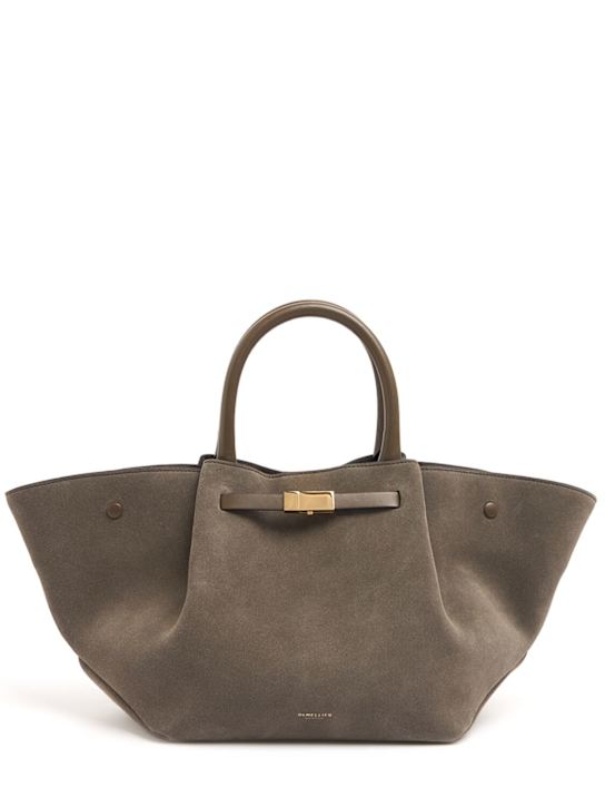 DeMellier: The Midi New York suede tote bag - women_0 | Luisa Via Roma