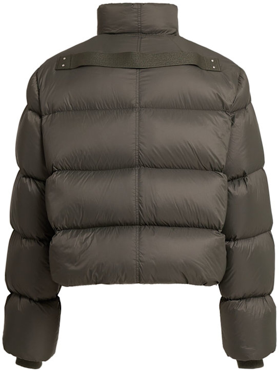 Rick Owens: Turtle尼龙羽绒夹克 - Bosco - men_1 | Luisa Via Roma