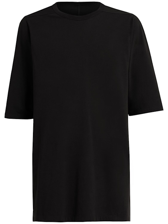 Rick Owens: Jumbo SS t-shirt - Black - men_0 | Luisa Via Roma