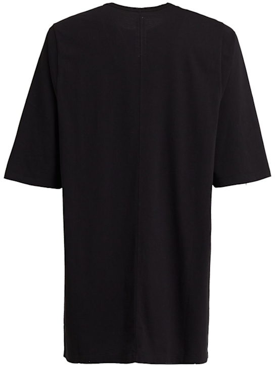 Rick Owens: Jumbo SS t-shirt - Black - men_1 | Luisa Via Roma