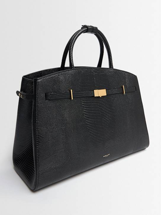 DeMellier: The Hudson embossed leather bag - women_1 | Luisa Via Roma