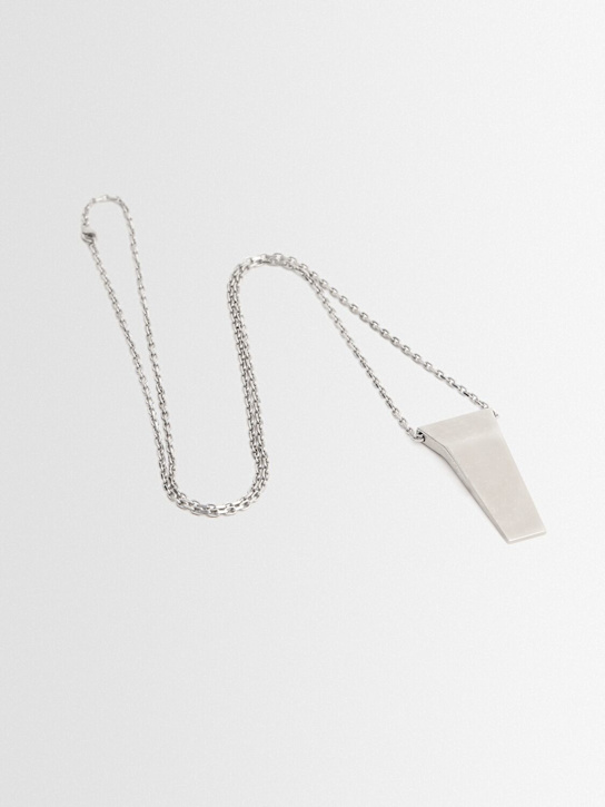 Rick Owens: Truck Charm necklace - Palladio - men_1 | Luisa Via Roma