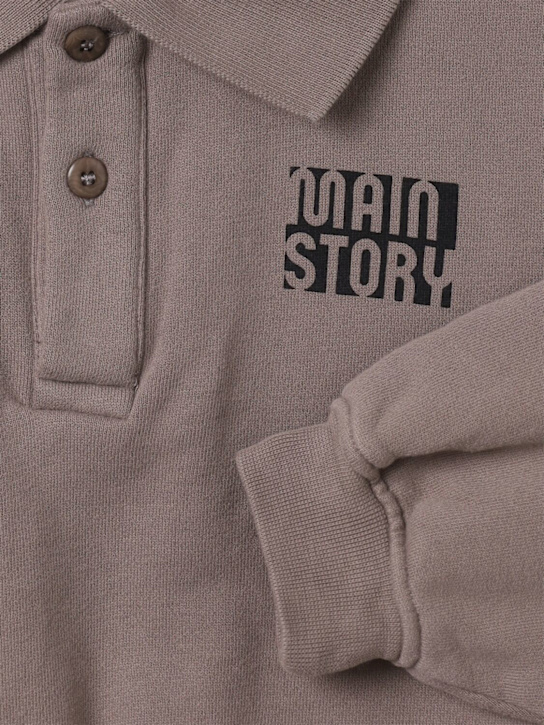 Main Story: Cotton sweatshirt - Grey - kids-boys_1 | Luisa Via Roma