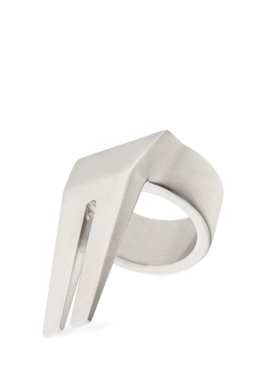 Rick Owens: Ring „Open Trunk“ - Palladio - men_0 | Luisa Via Roma