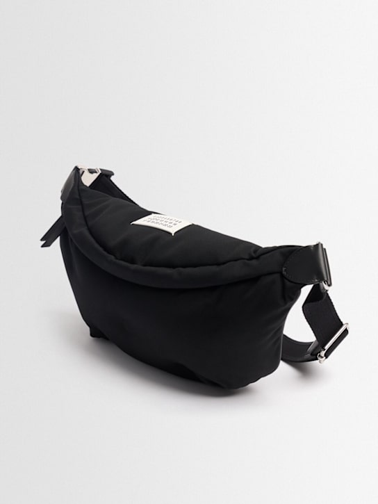 Maison Margiela: Glam Slam 코듀로이 벨트 백 - men_1 | Luisa Via Roma