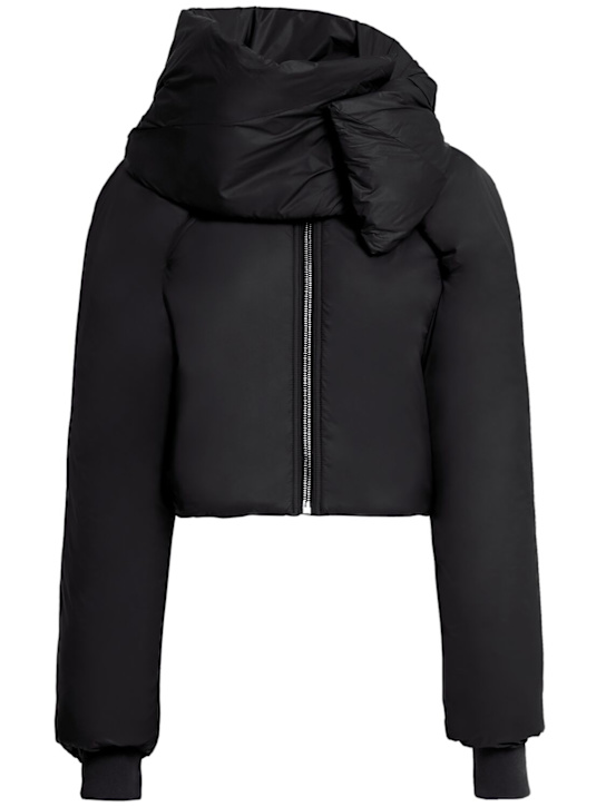 Rick Owens DRKSHDW: Down bomber jacket - Black - women_0 | Luisa Via Roma