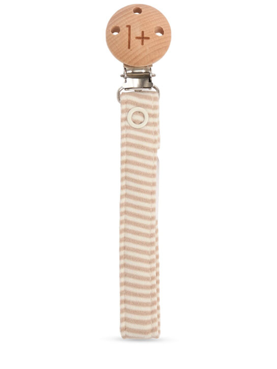 1 + IN THE FAMILY: Pacifier clip - Beige - kids-boys_0 | Luisa Via Roma
